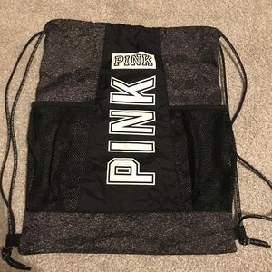PINK drawstring backpack